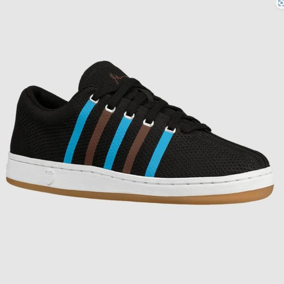 K-Swiss x Gary Vee Size 7/7.5 Dark Clouds Sneakers‎ Shoes Black New Men - Picture 1 of 4
